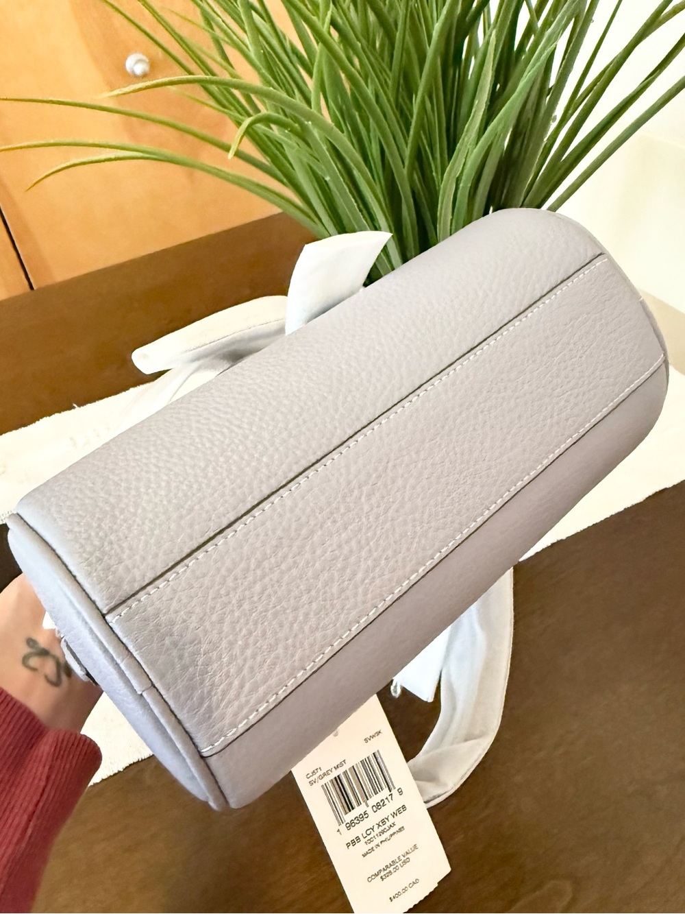 Coach Lacey Pebbled Leather Crossbody - Picture 5 of 6